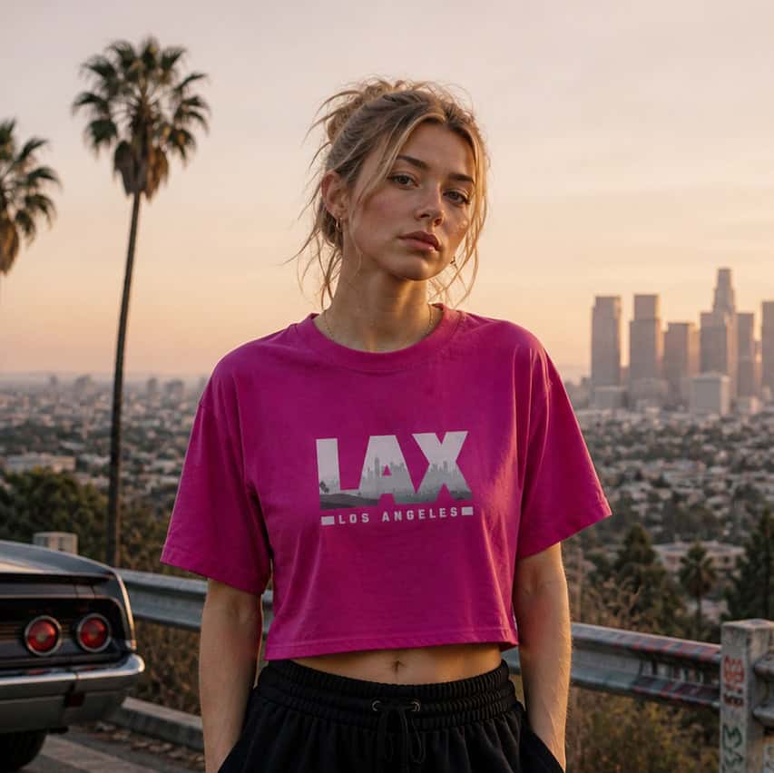 Damen Croptop – LAX Airport - horizontal