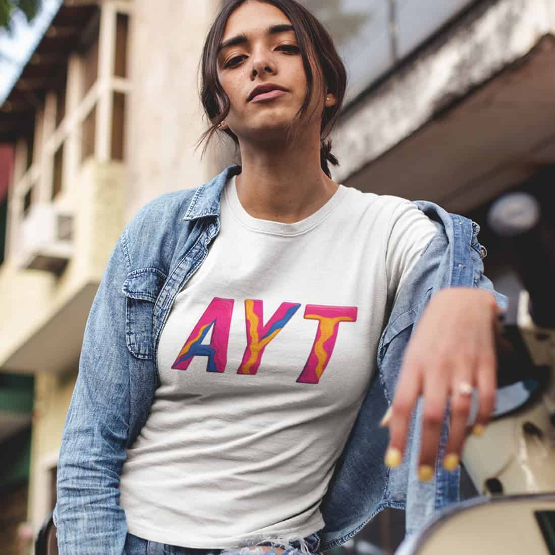 Damen T-Shirt - AYT Airport – Premium