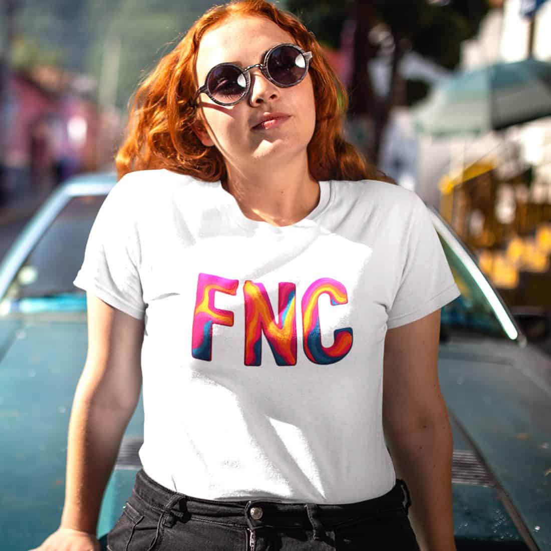 Damen T-Shirt - FNC Airport – Premium