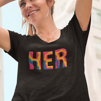 Damen T-Shirt - HER Airport – Premium