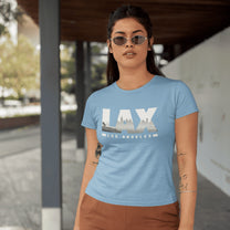 Damen T-Shirt – LAX Airport - Basic