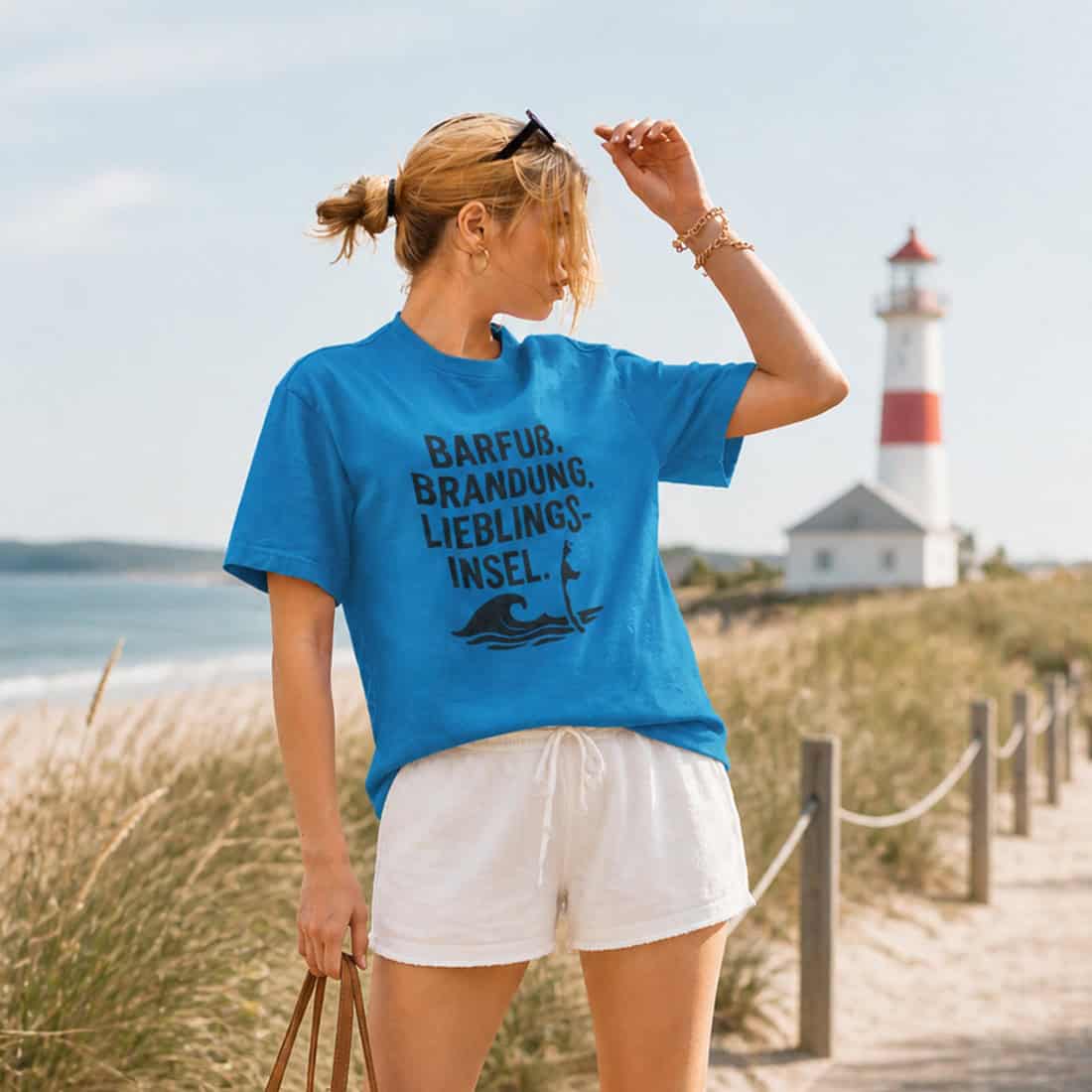 Damen T-Shirt - Lieblingsinsel SYLT – Premium