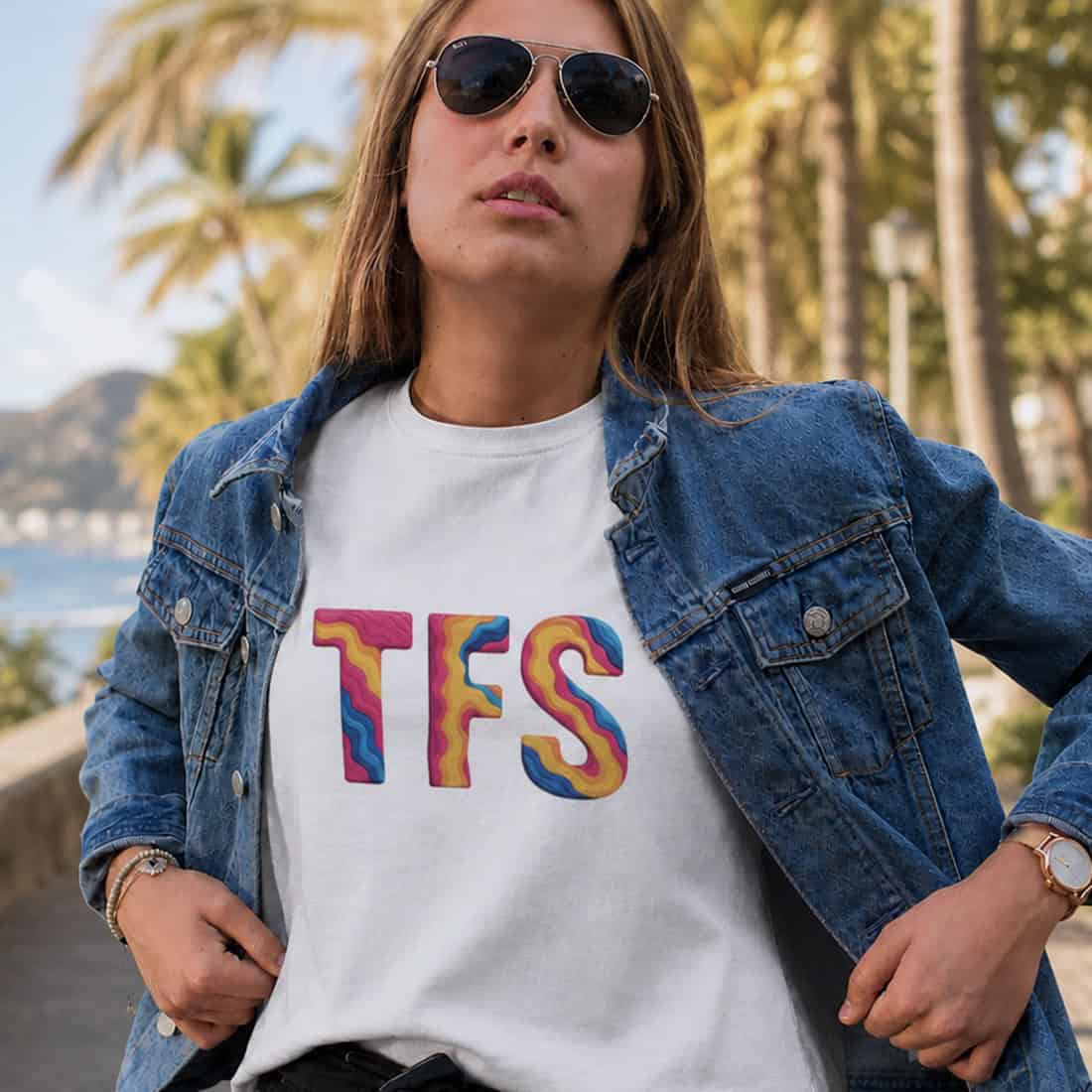 Damen T-Shirt - TFS Airport – Premium