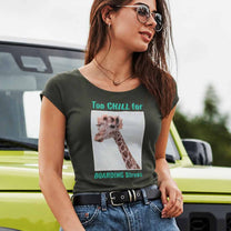 Damen T-Shirt - Too Chill For Boarding Stress - Basic