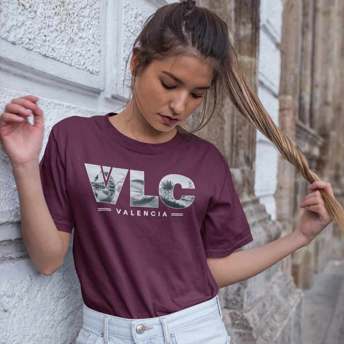 Damen T-Shirt – VLC Airport - Basic