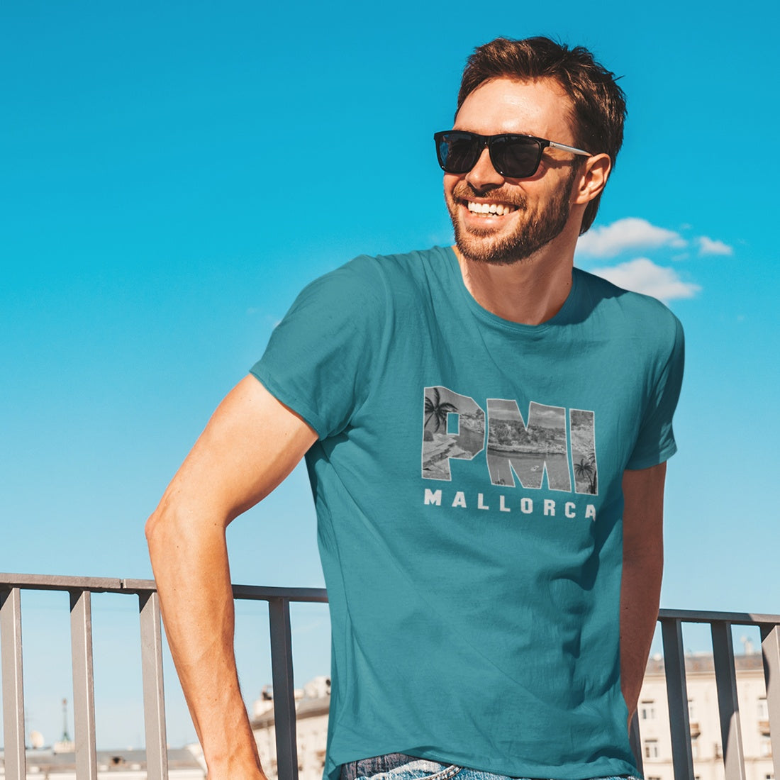 Herren T-Shirt – PMI Airport - Basic