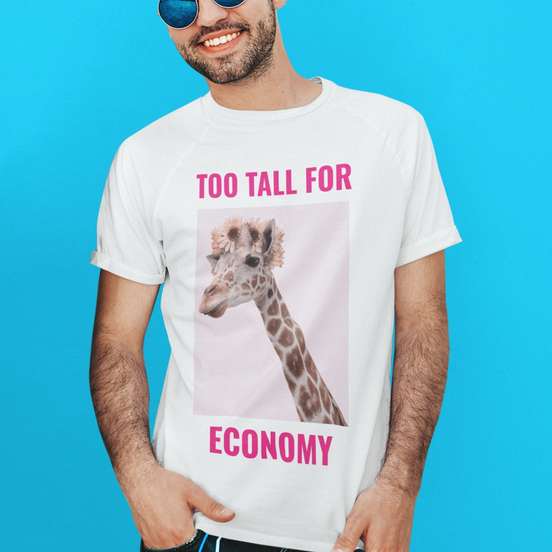 Herren T-Shirt - Too Tall For Economy - Premium