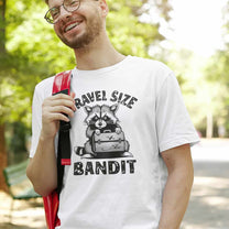 Herren T-Shirt - Waschbär Travel Size- Premium