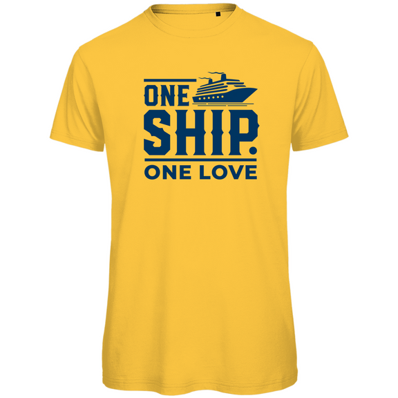 tshirt-herren_gold_one-ship-one-love-print