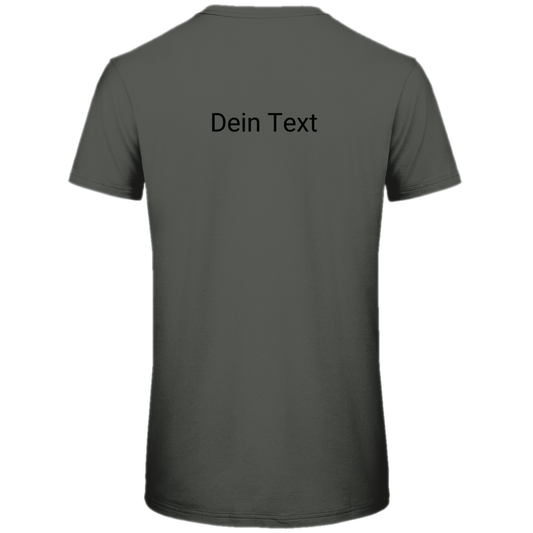 TShirt für Herren, personalisierbar mit Foto und Text. Stoff-Farbe: Millennial Khaki. Fernweh zum Anziehen? travelPrint4U.de