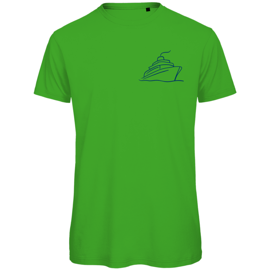 tshirt-herren_real-green_one-ship-one-love-print_frontside