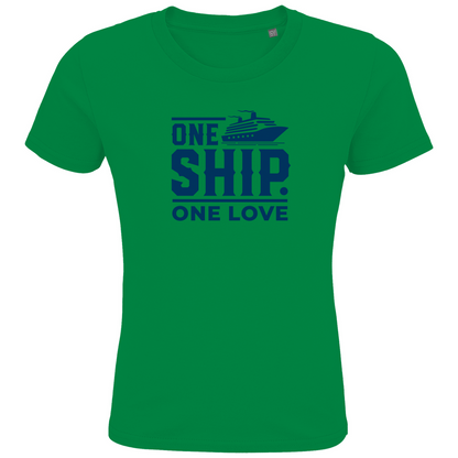 tshirts-jungen_kelly-green_one-ship-one-love-print