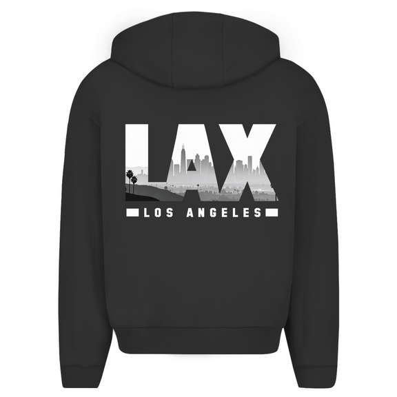 zip-hoodie-herren_oversize_lax-airport-code-los-angeles_black_back